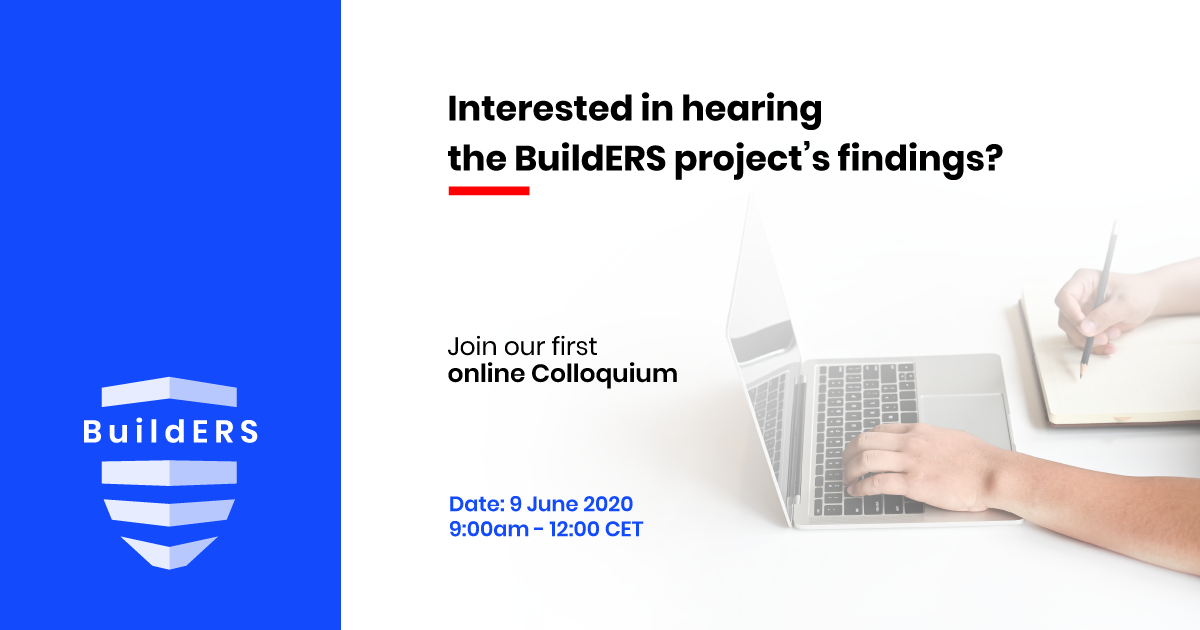 Interested in hearing the H2020 BuildERS project’s findings and discussing over a Gotomeeting? Join us!!
