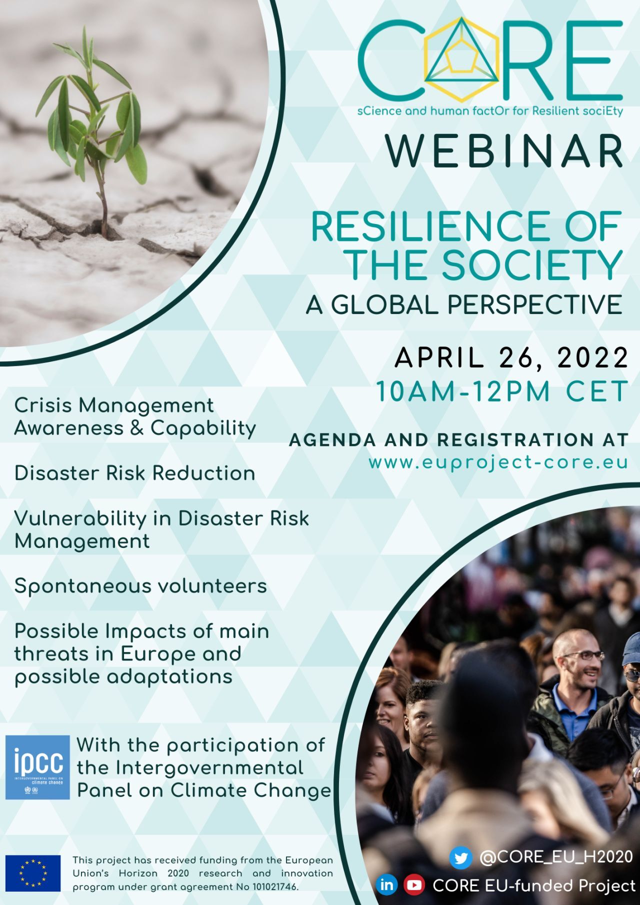 JOIN CORE'S webinar on Resilience